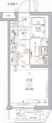 CREVISTA北千住の物件間取画像